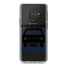 DistinctInk® Clear Shockproof Hybrid Case for Apple iPhone / Samsung Galaxy / Google Pixel - If Open Car Door, New Car or New Wife