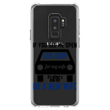 DistinctInk® Clear Shockproof Hybrid Case for Apple iPhone / Samsung Galaxy / Google Pixel - If Open Car Door, New Car or New Wife