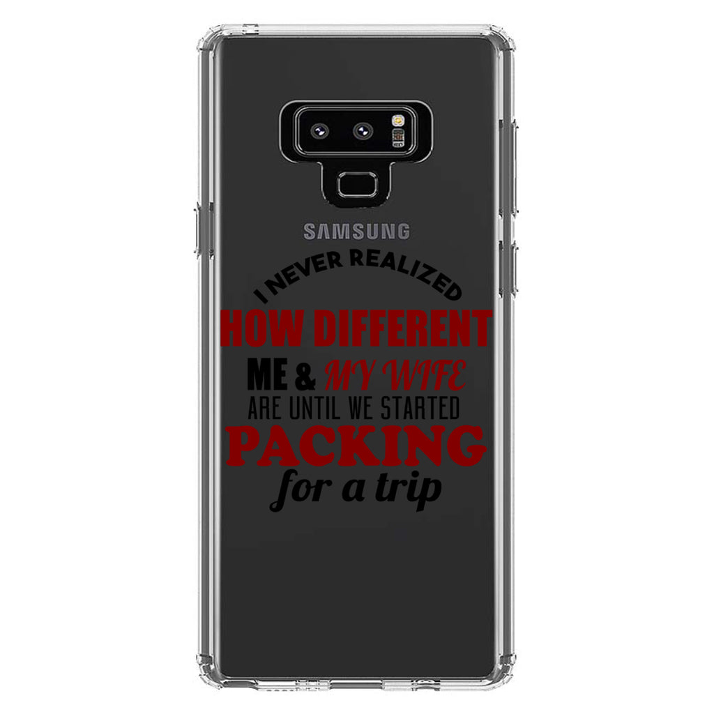 Never Realized How Different Packing For Trip Clear Shockproof iPhone Case, view 11