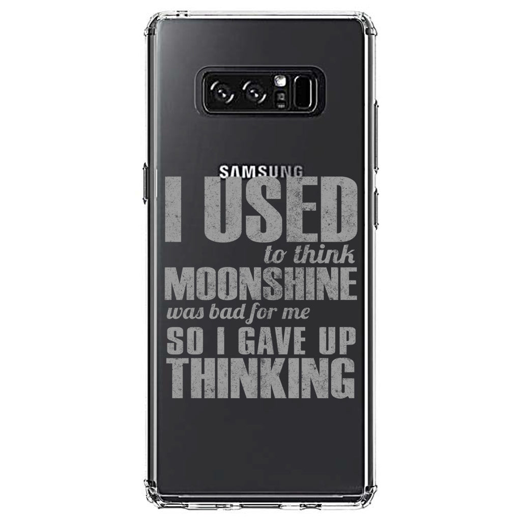 I Used to Think Moonshine Was Bad For Me Clear Shockproof iPhone Case, view 12