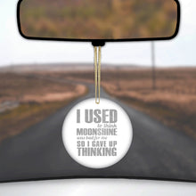 I Used to Think Moonshine Was Bad For Me Ceramic Ornament