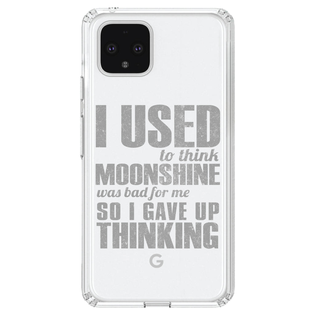 I Used to Think Moonshine Was Bad For Me Clear Shockproof iPhone Case, view 23