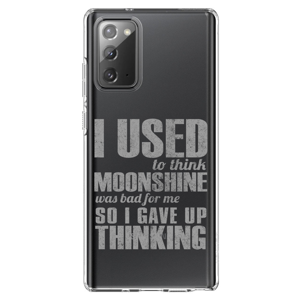 I Used to Think Moonshine Was Bad For Me Clear Shockproof iPhone Case, view 8
