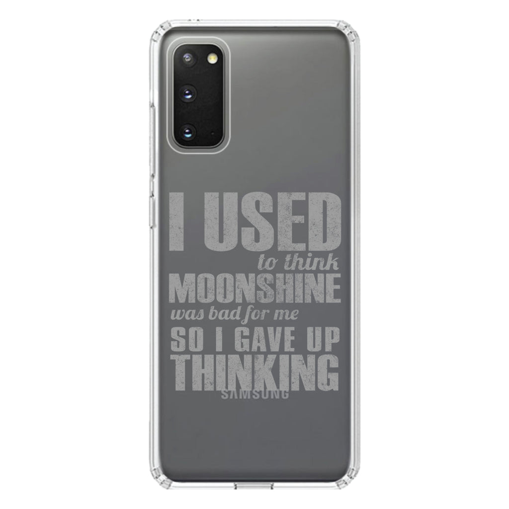 I Used to Think Moonshine Was Bad For Me Clear Shockproof iPhone Case, view 15
