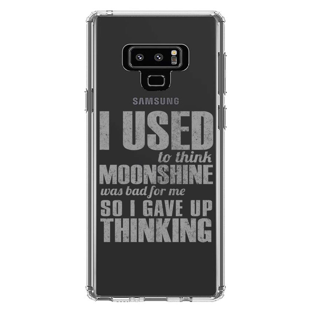 I Used to Think Moonshine Was Bad For Me Clear Shockproof iPhone Case, view 11