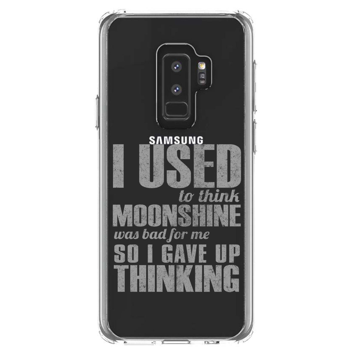 I Used to Think Moonshine Was Bad For Me Clear Shockproof iPhone Case, view 20