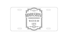 DistinctInk Custom Aluminum Decorative Vanity Front License Plate - Moonshine - Water of Life