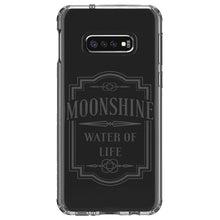 DistinctInk® Clear Shockproof Hybrid Case for Apple iPhone / Samsung Galaxy / Google Pixel - Moonshine - Water of Life