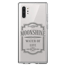 DistinctInk® Clear Shockproof Hybrid Case for Apple iPhone / Samsung Galaxy / Google Pixel - Moonshine - Water of Life