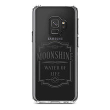 DistinctInk® Clear Shockproof Hybrid Case for Apple iPhone / Samsung Galaxy / Google Pixel - Moonshine - Water of Life