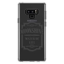DistinctInk® Clear Shockproof Hybrid Case for Apple iPhone / Samsung Galaxy / Google Pixel - Moonshine - Water of Life