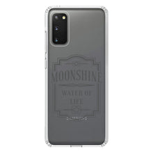 DistinctInk® Clear Shockproof Hybrid Case for Apple iPhone / Samsung Galaxy / Google Pixel - Moonshine - Water of Life