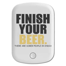 DistinctInk Magnetic Battery Pack, Wireless Portable Charger with USB-C Cable, Compatible with MagSafe iPhone 14 / 13 / 12 Series - Finish Your Beer.  Sober People in India.