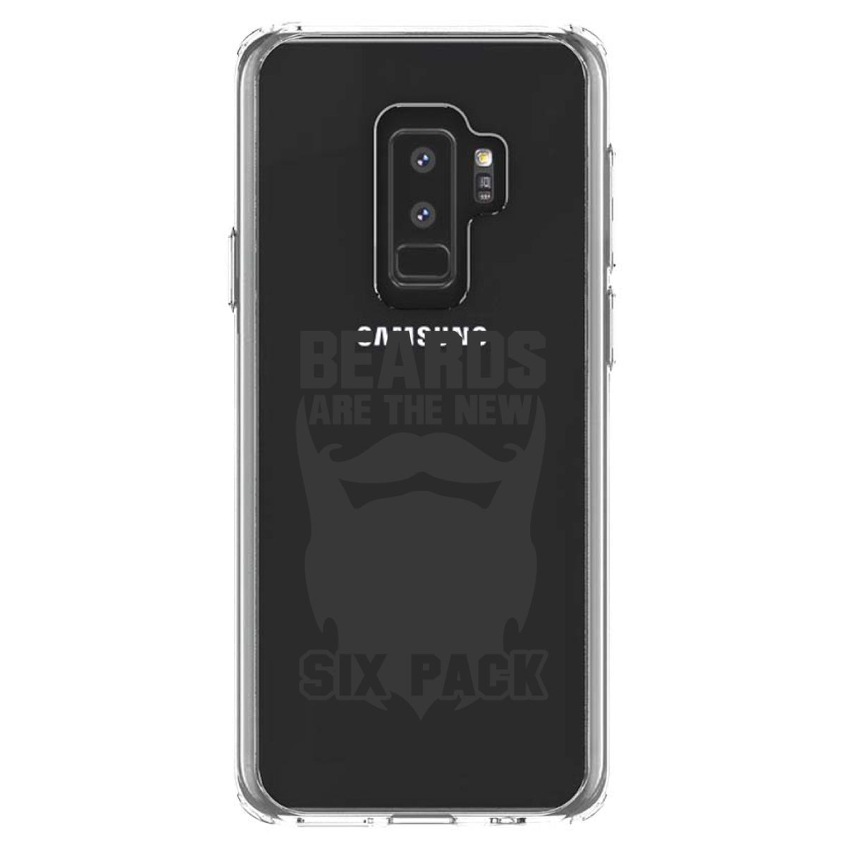 Beards are the New Six Pack Clear Shockproof iPhone Case, view 20