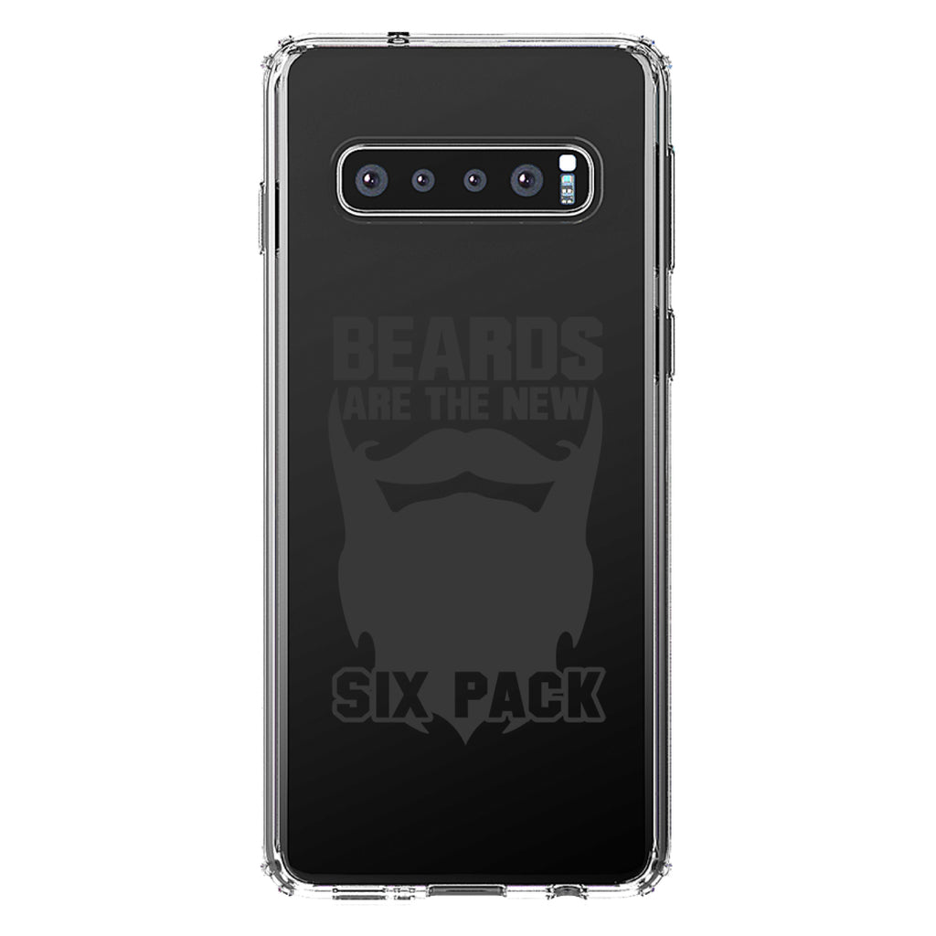 Beards are the New Six Pack Clear Shockproof iPhone Case, view 17
