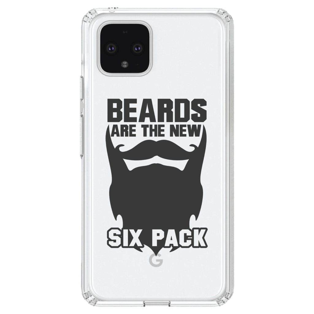 Beards are the New Six Pack Clear Shockproof iPhone Case, view 24