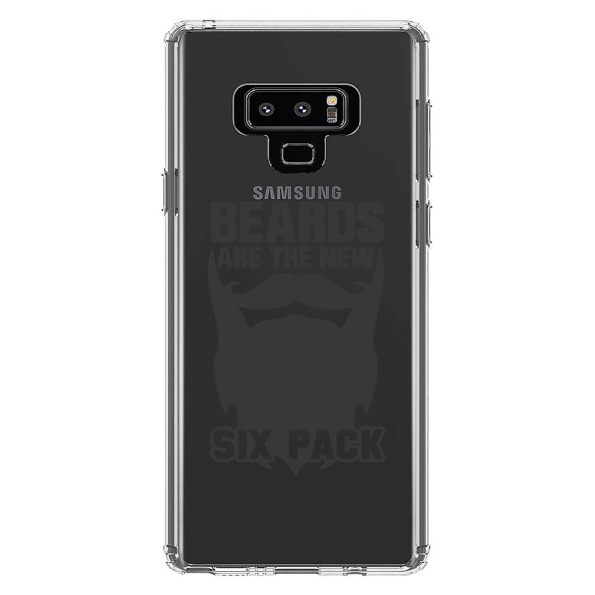 Beards are the New Six Pack Clear Shockproof iPhone Case, view 11