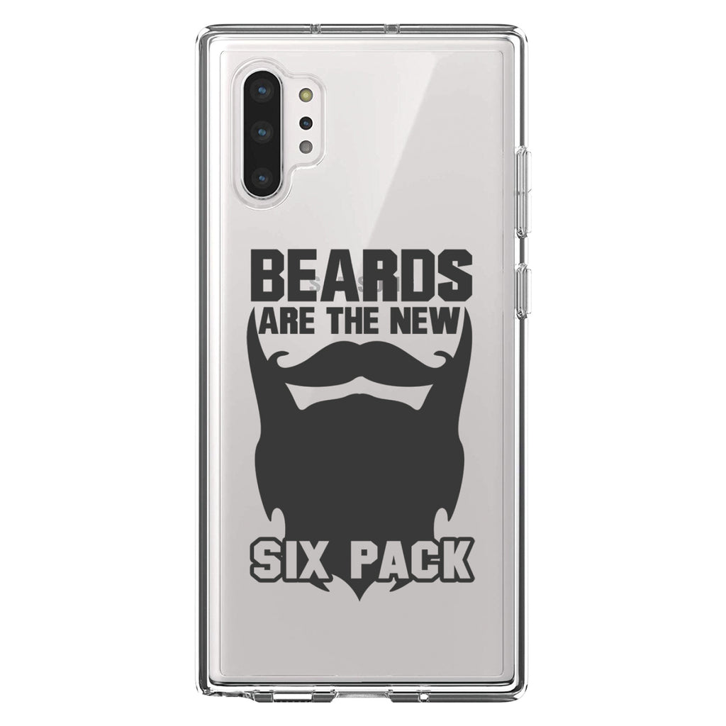 Beards are the New Six Pack Clear Shockproof iPhone Case, view 10