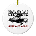 How Many Cars Do I Need? Just One More Ceramic Ornament