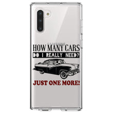 DistinctInk® Clear Shockproof Hybrid Case for Apple iPhone / Samsung Galaxy / Google Pixel - How Many Cars Do I Need?  Just One More