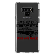 DistinctInk® Clear Shockproof Hybrid Case for Apple iPhone / Samsung Galaxy / Google Pixel - How Many Cars Do I Need?  Just One More