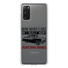 DistinctInk® Clear Shockproof Hybrid Case for Apple iPhone / Samsung Galaxy / Google Pixel - How Many Cars Do I Need?  Just One More