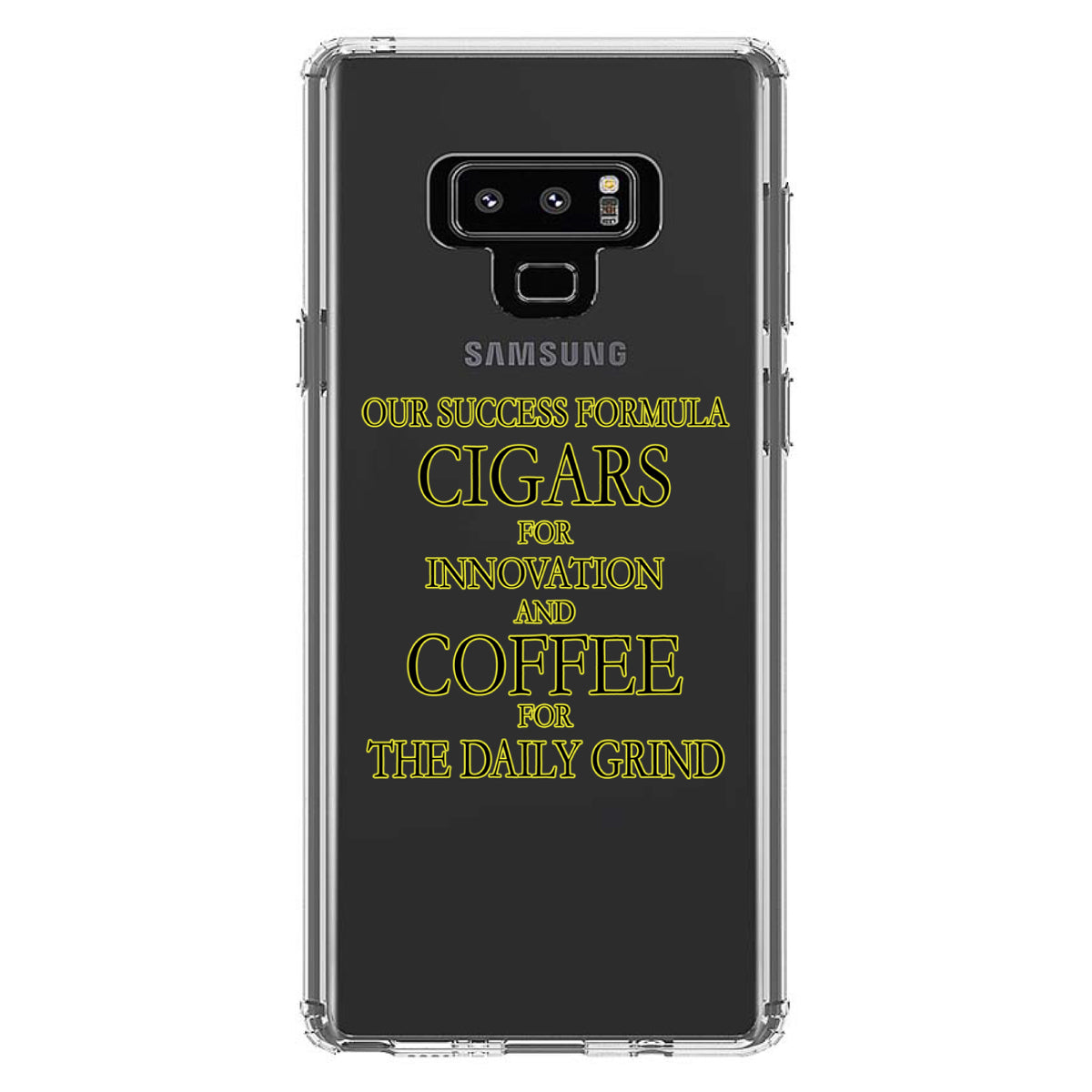 Success Formula, Cigars & Coffee Clear Shockproof iPhone Case, view 11