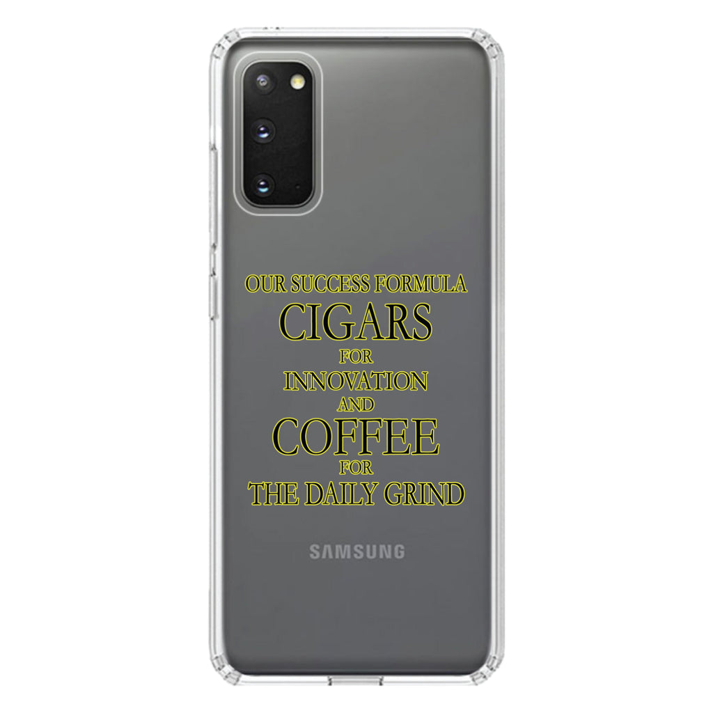 Success Formula, Cigars & Coffee Clear Shockproof iPhone Case, view 15