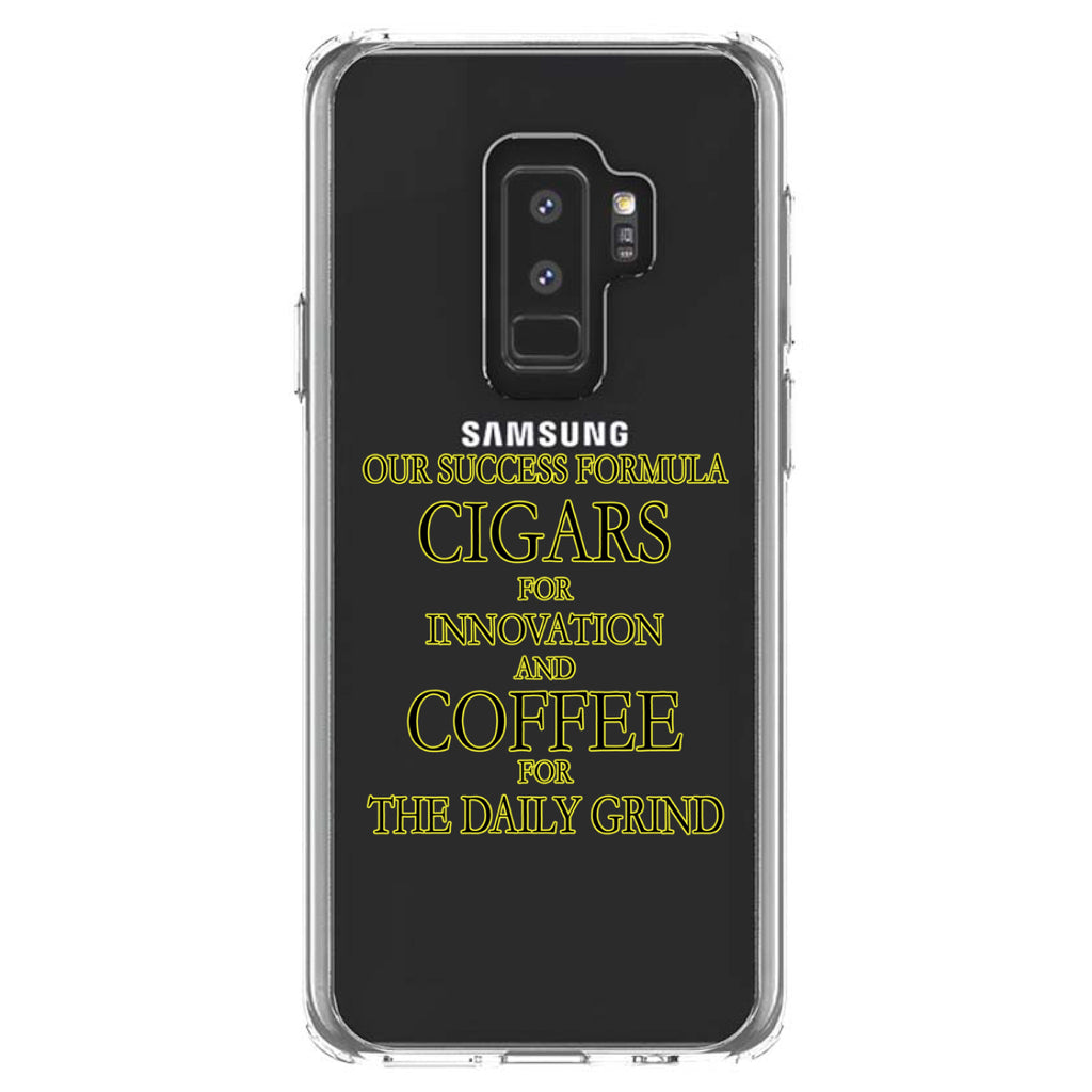 Success Formula, Cigars & Coffee Clear Shockproof iPhone Case, view 20