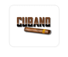 DistinctInk Custom Foam Rubber Mouse Pad - 1/4" Thick - Cubano.  Cigars