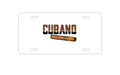 Custom Aluminum Decorative Vanity Front License Plate - Cubano. Cigars