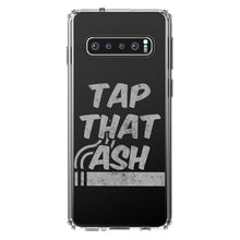 DistinctInk® Clear Shockproof Hybrid Case for Apple iPhone / Samsung Galaxy / Google Pixel - Tap That Ash - Cigars