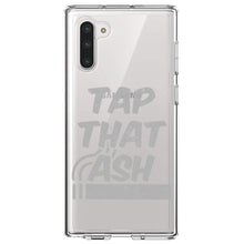 DistinctInk® Clear Shockproof Hybrid Case for Apple iPhone / Samsung Galaxy / Google Pixel - Tap That Ash - Cigars