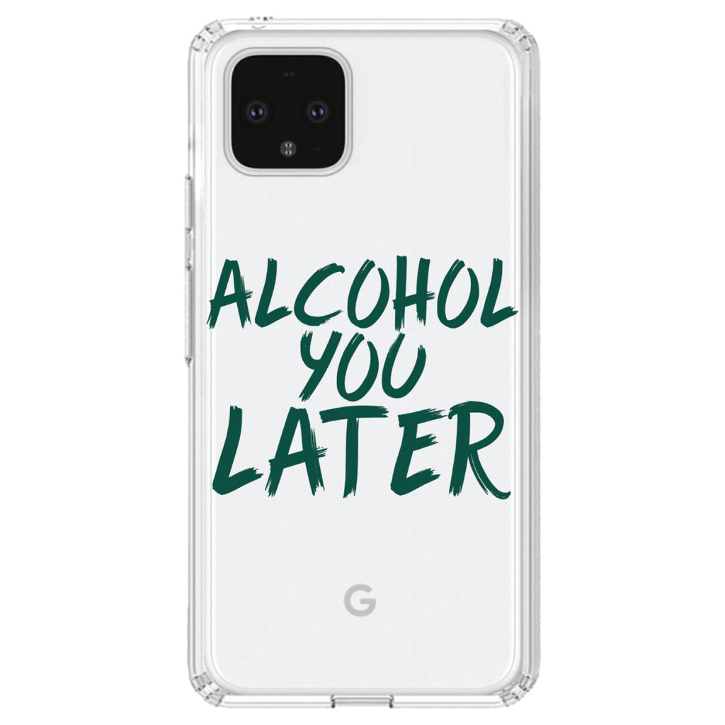 Alcohol You Later Clear Shockproof iPhone Case, view 23