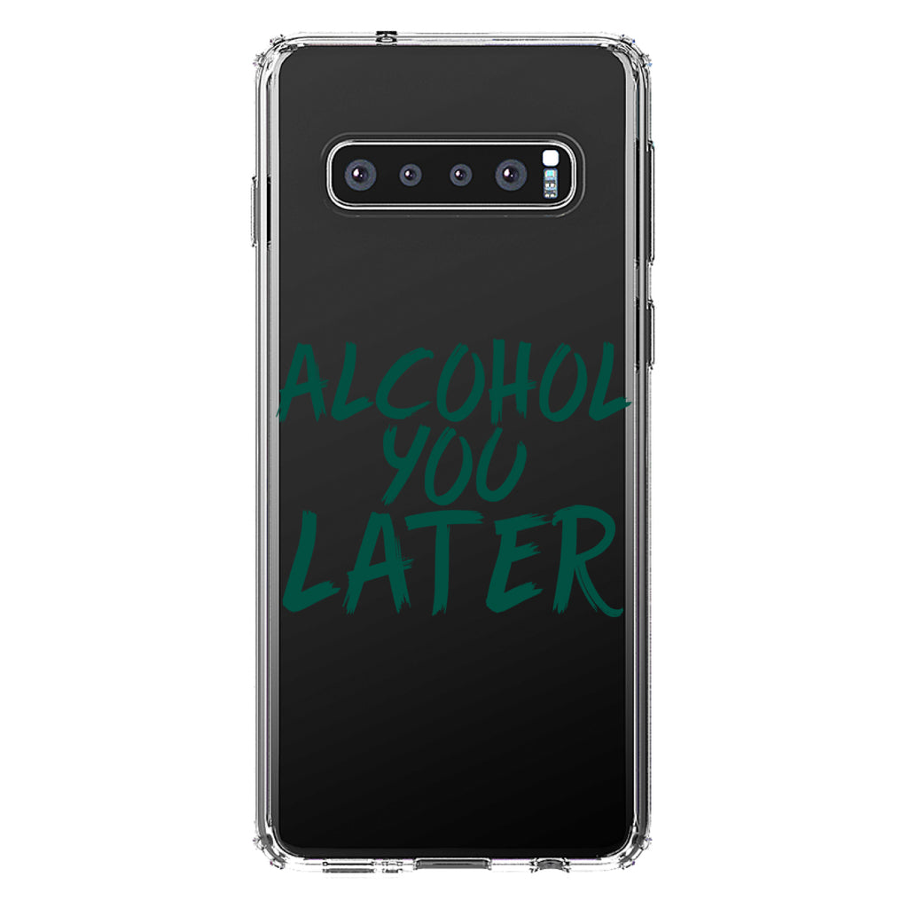 Alcohol You Later Clear Shockproof iPhone Case, view 17