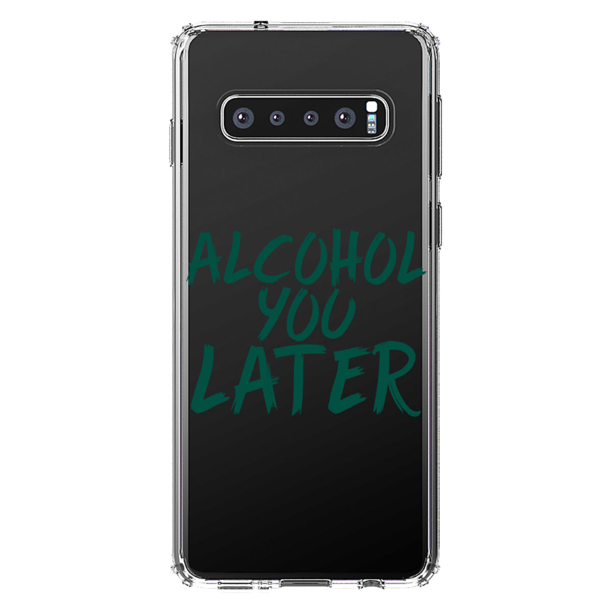 Alcohol You Later Clear Shockproof iPhone Case, view 17