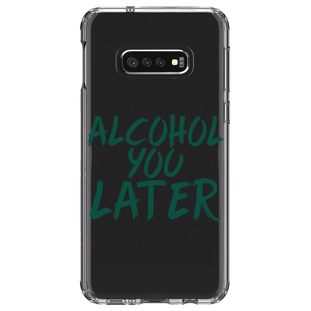 Alcohol You Later Clear Shockproof iPhone Case, view 18