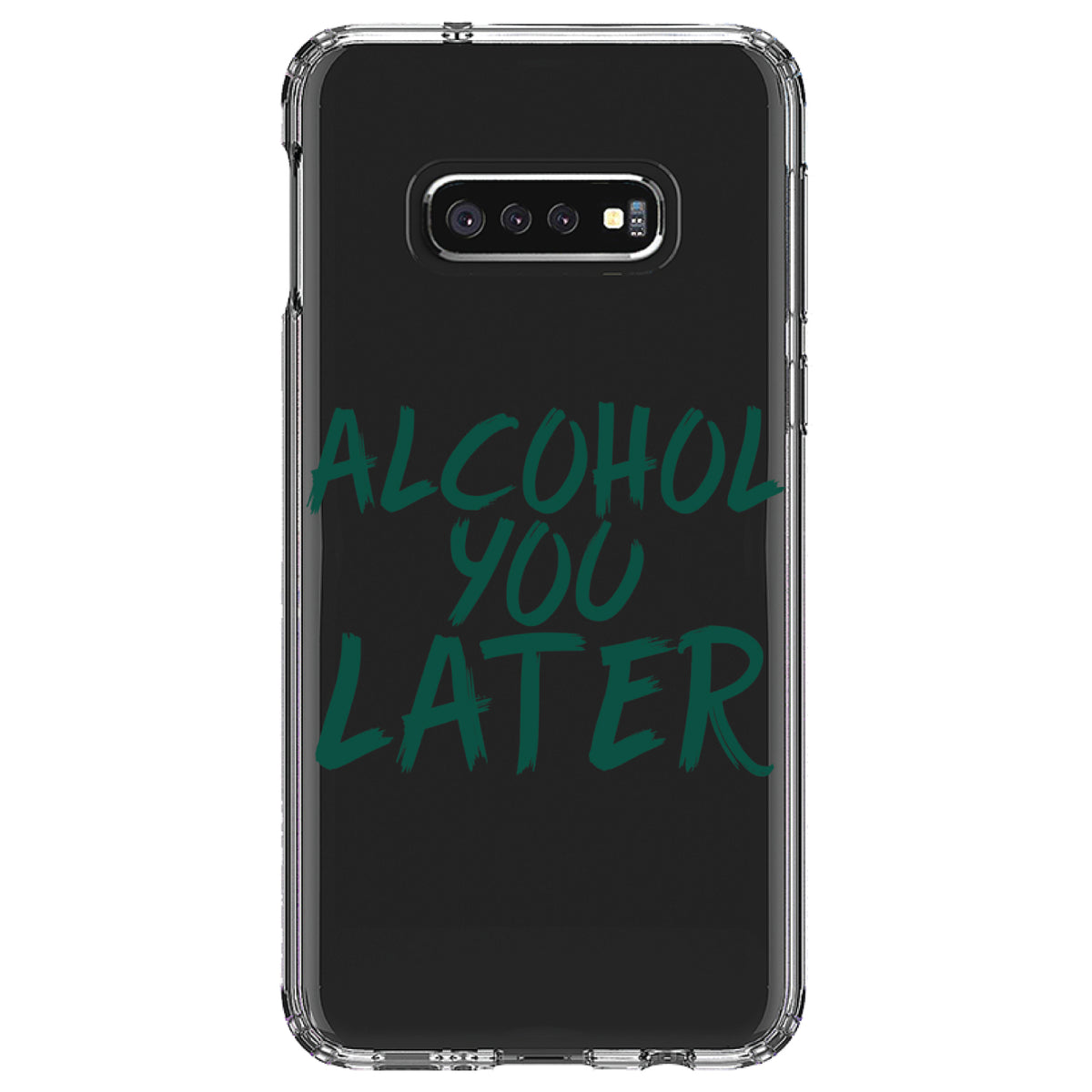 Alcohol You Later Clear Shockproof iPhone Case, view 18