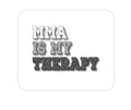 Custom Foam Rubber Mouse Pad - MMA Is My Therapy