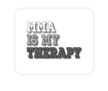 DistinctInk Custom Foam Rubber Mouse Pad - 1/4" Thick - MMA Is My Therapy