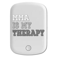 DistinctInk Magnetic Battery Pack, Wireless Portable Charger with USB-C Cable, Compatible with MagSafe iPhone 14 / 13 / 12 Series - MMA Is My Therapy