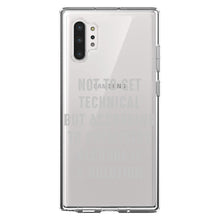 DistinctInk® Clear Shockproof Hybrid Case for Apple iPhone / Samsung Galaxy / Google Pixel - According to Chemistry Alcohol is a Solution