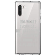 DistinctInk® Clear Shockproof Hybrid Case for Apple iPhone / Samsung Galaxy / Google Pixel - According to Chemistry Alcohol is a Solution