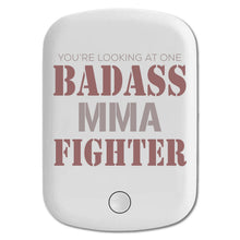DistinctInk Magnetic Battery Pack, Wireless Portable Charger with USB-C Cable, Compatible with MagSafe iPhone 14 / 13 / 12 Series - You're Looking at One Badass MMA Fighter