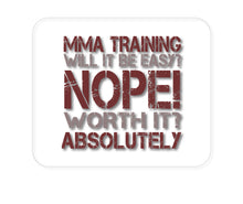 DistinctInk Custom Foam Rubber Mouse Pad - 1/4" Thick - MMA Training Easy?  Nope!  Worth It!