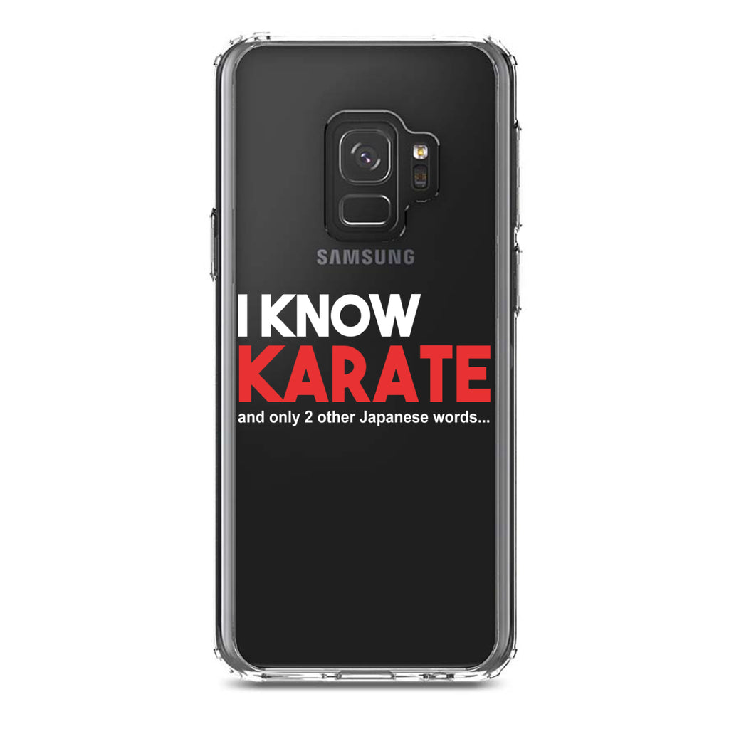 I Know Karate and Only 2 Other Japanese Words Clear Shockproof iPhone Case, view 19