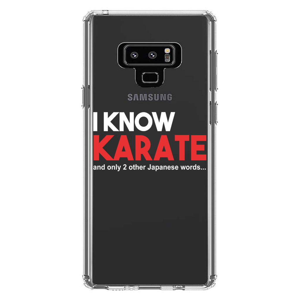 I Know Karate and Only 2 Other Japanese Words Clear Shockproof iPhone Case, view 11