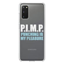DistinctInk® Clear Shockproof Hybrid Case for Apple iPhone / Samsung Galaxy / Google Pixel - PIMP - Punching Is My Pleasure