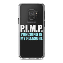 DistinctInk® Clear Shockproof Hybrid Case for Apple iPhone / Samsung Galaxy / Google Pixel - PIMP - Punching Is My Pleasure