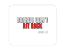 DistinctInk Custom Foam Rubber Mouse Pad - 1/4" Thick - Boards Don't Hit Back